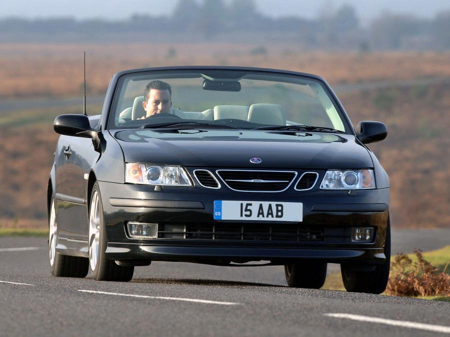  Saab 9-3 Aero Convertible 2003 года  (UK) (фото 7 из 11)